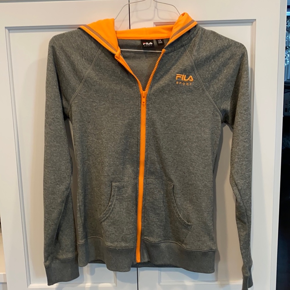 Fila Spirt Girls zip up jacket hoodie